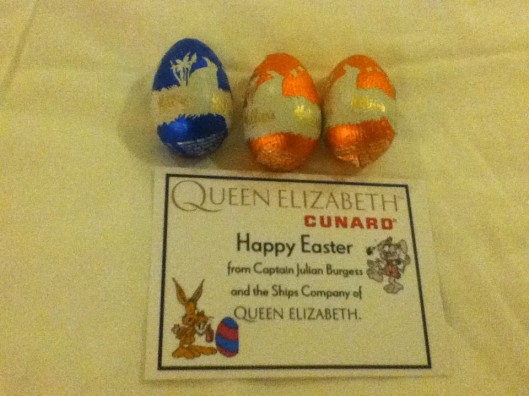 Easter on Queen Elizabeth - not all it's cracked up to be