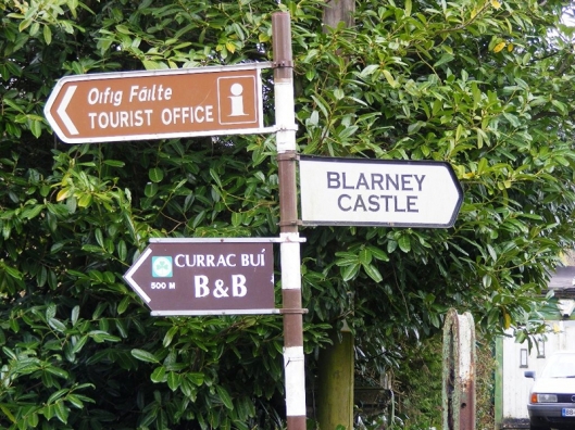 Heading to Blarney Castle