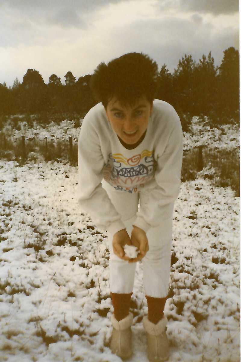 I believe in snow - near Inverness Scotland - January 1987